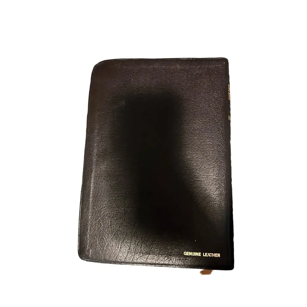 Holy Bible with Personal Commentary By Oral Robert’s Black Leather KJV